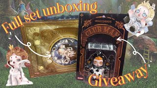 UNBOXING A SET OF SKULLPANDA EVERYDAY WONDERLAND BLINDBOXES♡LIMITED FIGURE GIVEAWAY(CLOSED)