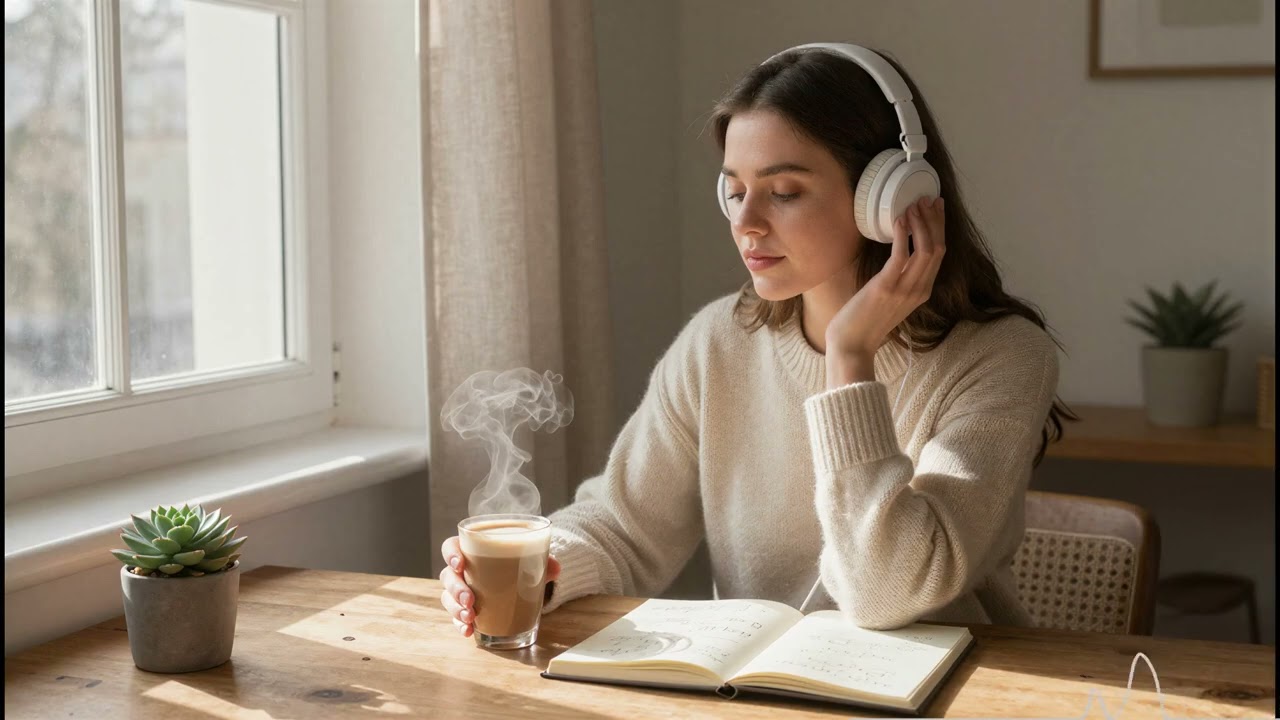 Warm Acoustic (Latte Logic) | 88 BPM Study Beats | No Vocals