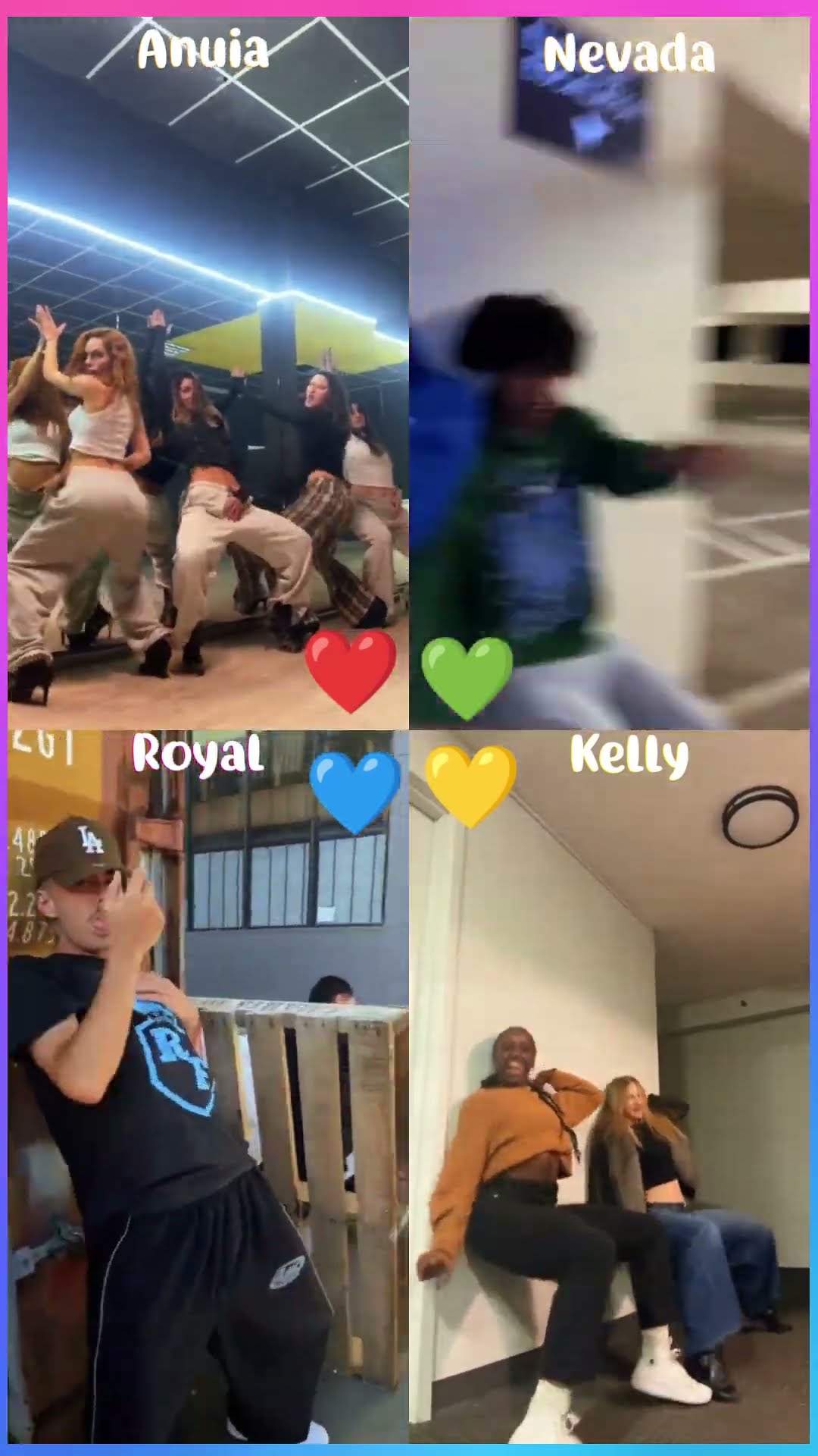 I'm Spinning - Anuia x Nevada x Royal x Kelly #shorts #dance #tiktok