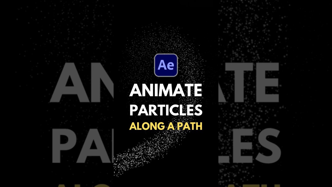 Quick After Effects Tutorial: Animate Particles Along a Path