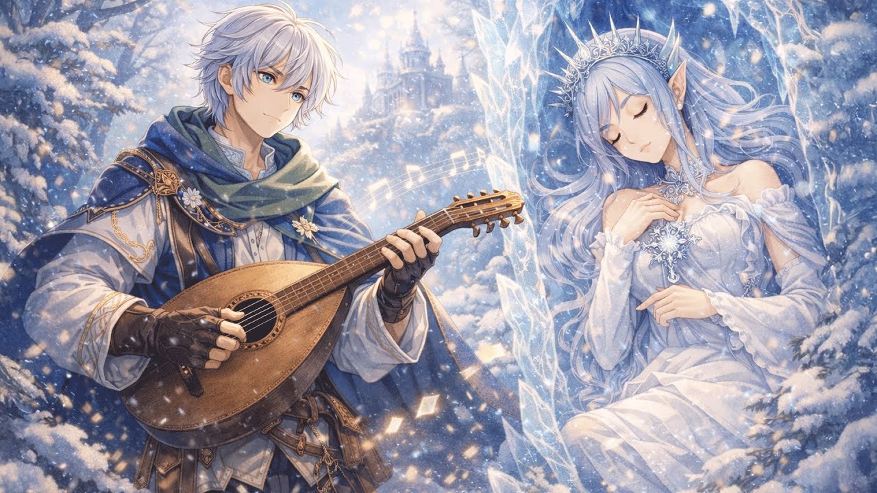 【ファンタジー歌物語】白銀の森と封じられた女王