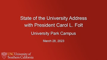 State of the University Address at University Park Campus 2023