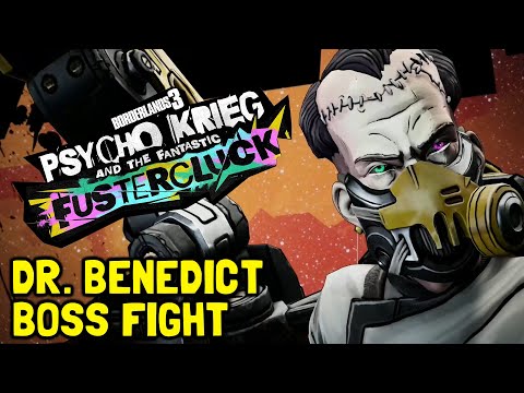 Borderlands 3 Psycho Krieg DLC Dr. Benedict Boss Fight