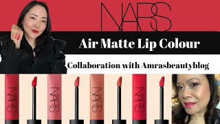 NARS エアーマットリップカラー 全10色レビュー！似合わない色は焼けた？とか言われるから気をつけて〜（Air Matte Lip Color）