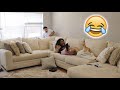 SHE DIDN'T KNOW I WAS HOME!! (EXTREMELY FUNNY)
