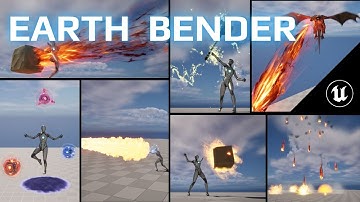 Unreal Engine AAA Spellcasting System: #2 Earth Bender