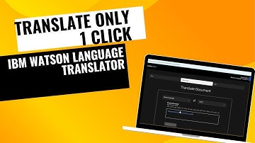 IBM Watson language Translator