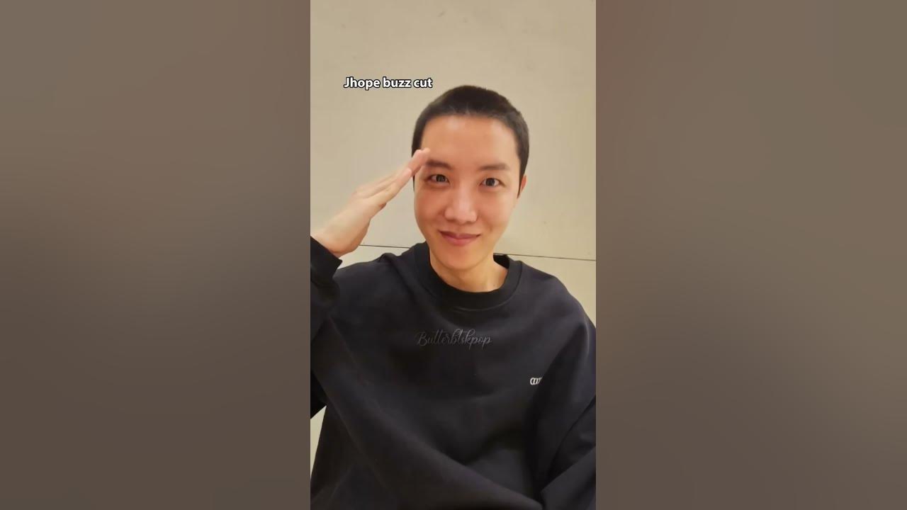 J-Hope Shares New Military-Approved Buzzcut Photo, Farewell to Fans