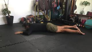 9.  Prone TVA Activation to Cow/Cat to Childs Pose
