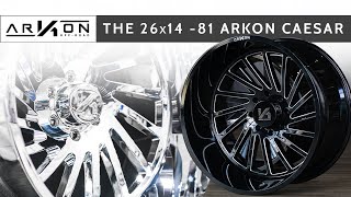 The 26x14 -81 ARKON Caesar | Full Wheel Feature