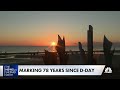 Survivors of D-Day invasion return to beaches of France 78 years after battle