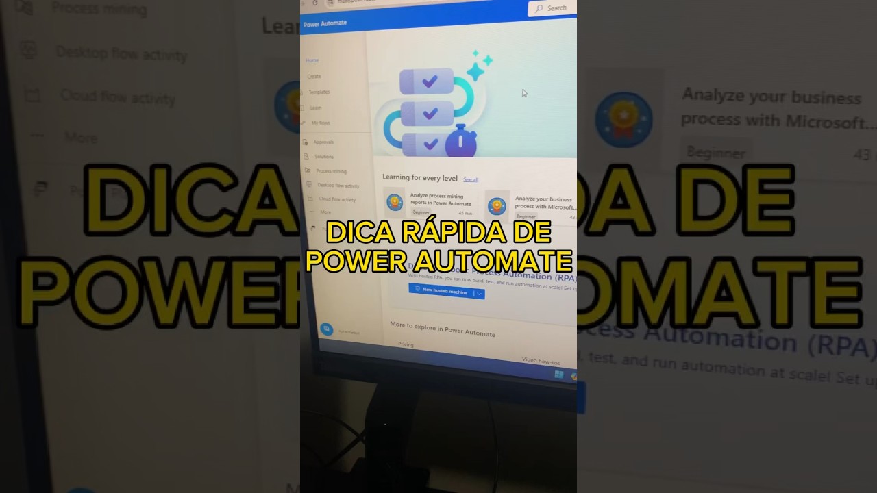 Já usou um template do Power Automate? 