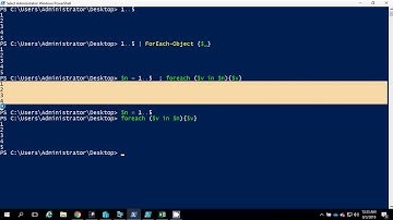 Powershell بالعربي : The Advanced stuff, Loops in PowerShell Part 1(In Arabic)