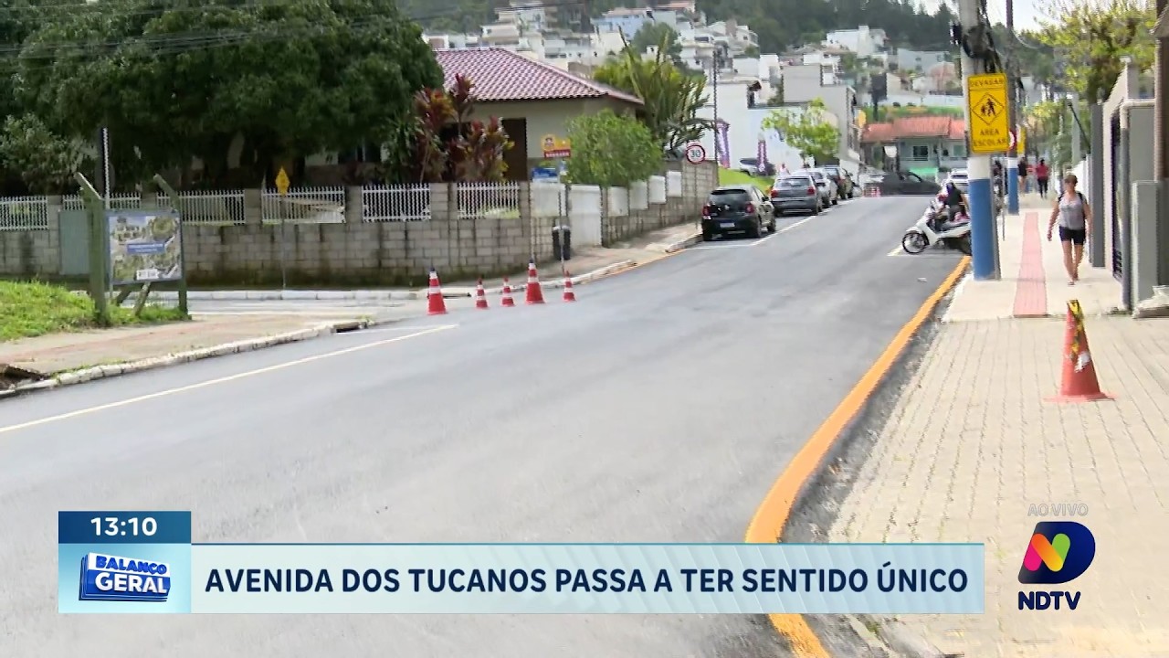 Avenida dos Tucanos passa a ter sentido único; veja a mudança