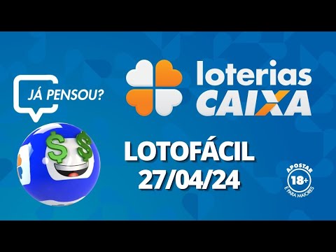 Resultado da Lotofácil - Concurso nº 3090 - 27/04/2024