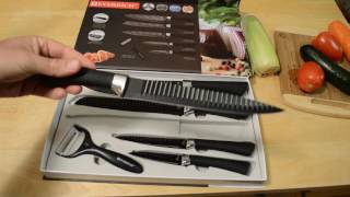 EverRich 5 Plus 1 Kitchen Knife Set Review 