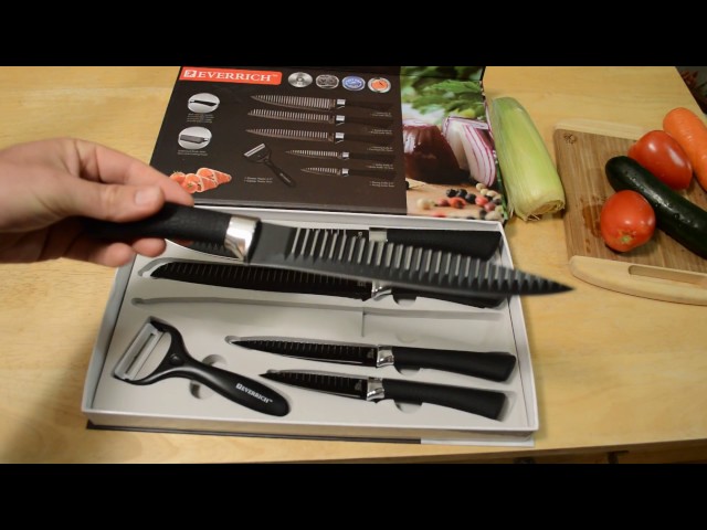 EverRich 5 Plus 1 Kitchen Knife Set Review 