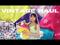 HUGE VINTAGE CLOTHES HAUL 2020 // I Spent $300 at an Estate Sale!!!