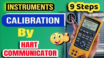 Calibration using hart communicator | calibration of instruments | Instrumentation
