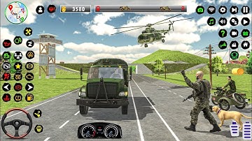 Army Cargo Pickup Truck Driver Offline Games android gameplay 2025 #armycargo