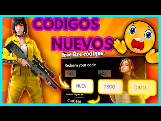 😱¡CANJEA el último código HOY! 😍 Entra - Garena Free Fire