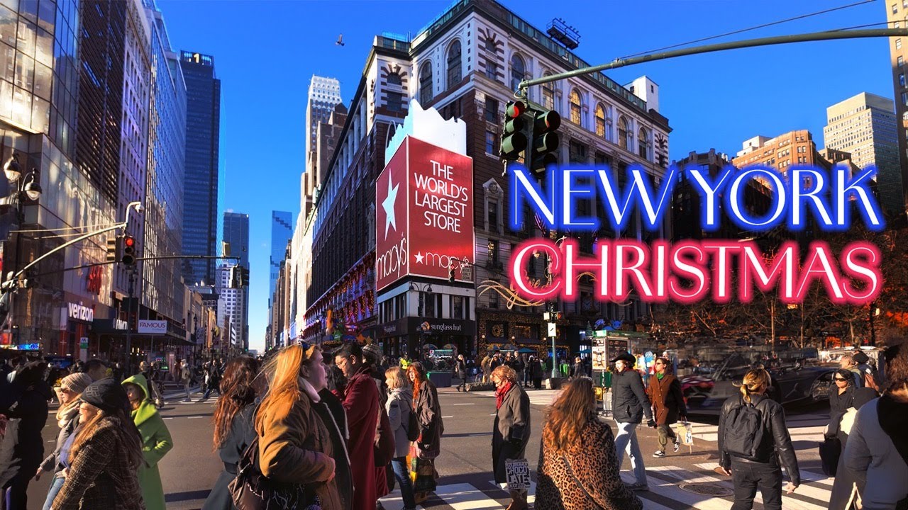 Christmas in New York 2023 🎄🎉 Macy