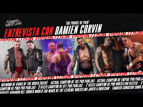 DAMIEN CORVIN INTERVIEW | Working w/ WWE Hall of Famer, characters in wrestling, and more