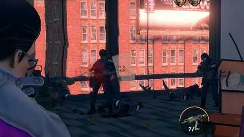 Saints Row:The Third-Mission 1 "Bank Robbery"  Walkthrough