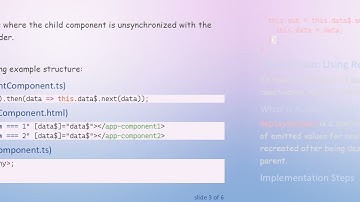 How to Resend Data from Parent to Child in Angular Using ngIf