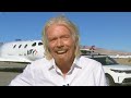 "A historic day": Richard Branson on Virgin Galactic's space flight