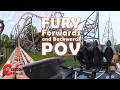Fury Forward and Backwards POV / CoasterFreak