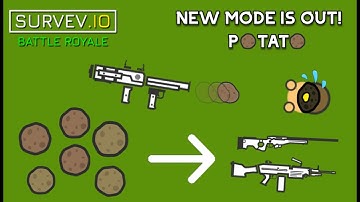 The New POTATO MODE in Survev.io