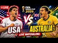 USA 🇺🇸 vs Australia 🇦🇺 | LIVE World Cup 2026 Watchalong 📱
