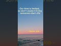 Our time is limited, so don't waste it living someone else's life #motivation #success #future