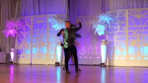 Corinne Tardieu and Victor Alexis Salsa Open 3rd Place IHSC Miami 2017 Pare Cochero