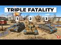 3 Tigers on the field GG 3vs3 Afrikakorps Company 