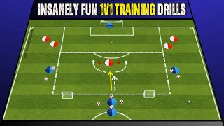 Insanely Fun 1v1 Training Drill That Will Transform Players Dribbling Skills by Coach Konstantinos Foundas 1,932 views 2 weeks ago 2 minutes