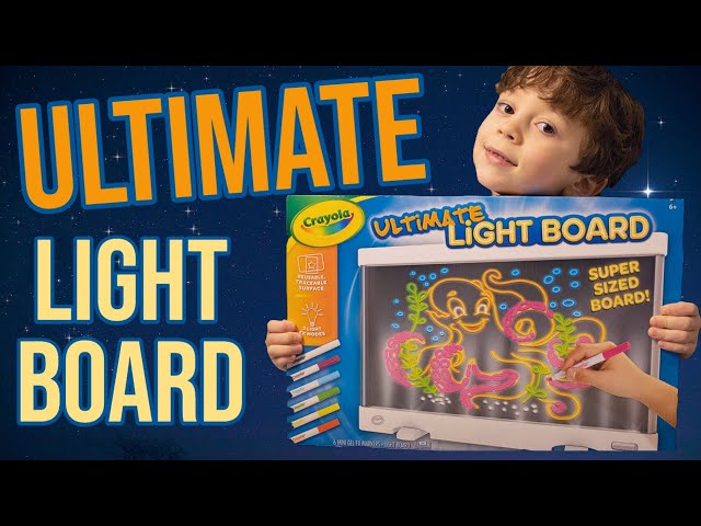 Unboxing: Crayola Ultimate Light Board