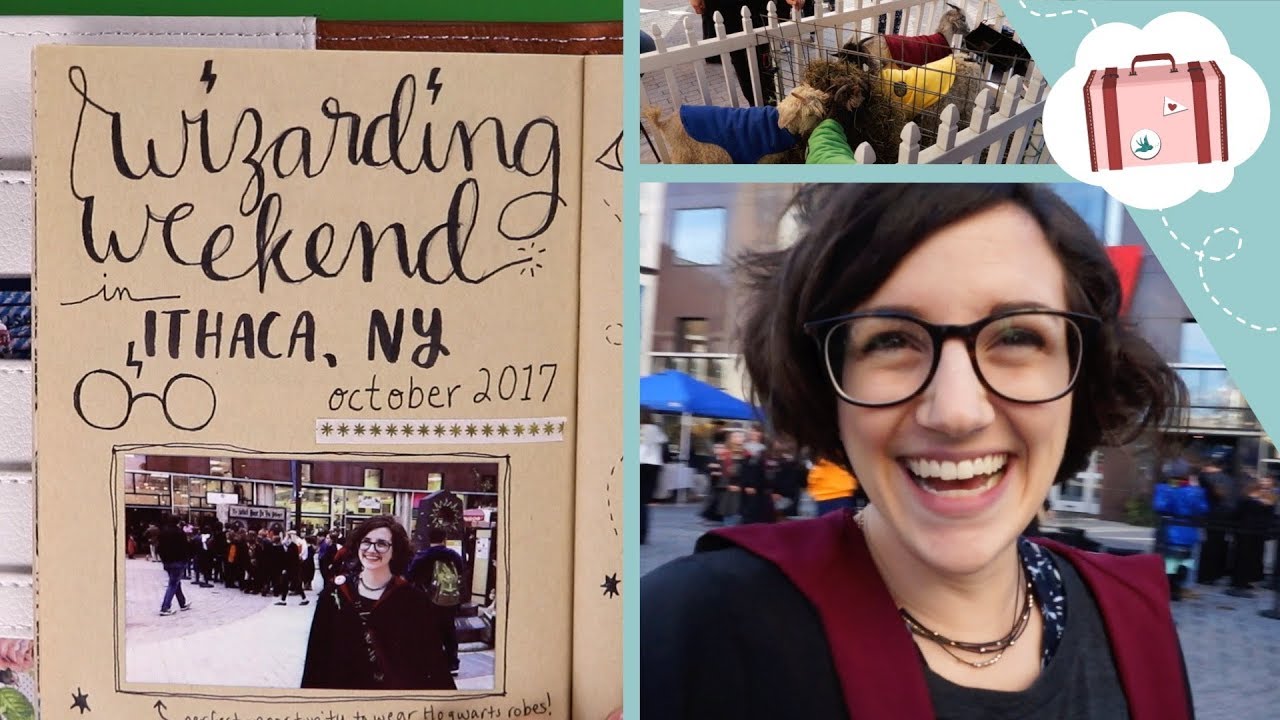 Wizarding Weekend - Harry Potter Festival in Ithaca, NY | Traveler's Notebook Vlog