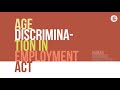 Age Discrimination in Employment Act Mp3 Song