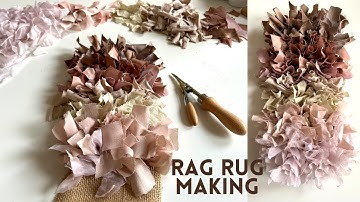 *NEW* How To Make Rag Rugs Tutorial | Rag Rug Making For BEGINNERS | Didsbury Art Studio