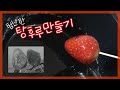 탕후루 도전기 / 실패하지 않는 법! (ps. 딸기로 눈덩이 만들기) /화이트데이 / tanghulu recipe