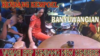 Kendang Ala Banyuwangian - Epep New Kendedes Di Lagu Nglabur Langit