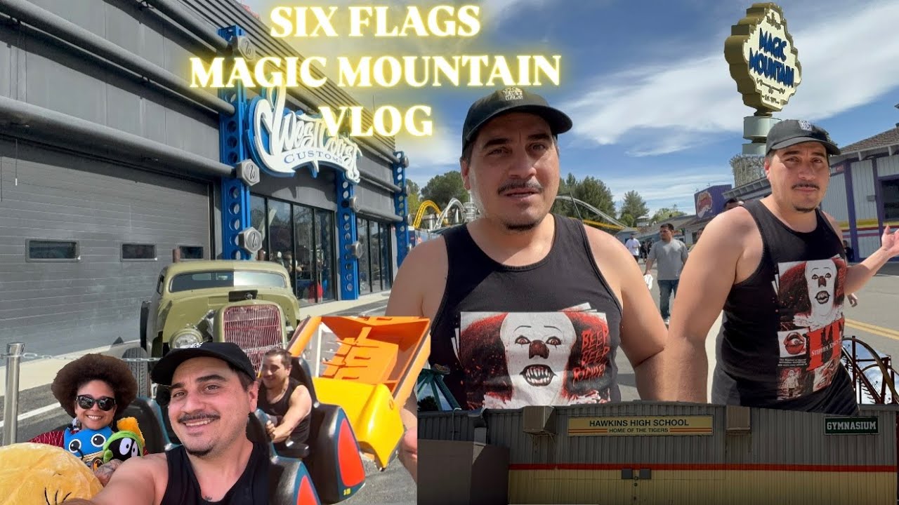 All Rides At 6 Flags Revisiting My Childhood: Riding Rides At Six Flags Magic Mountain ...
