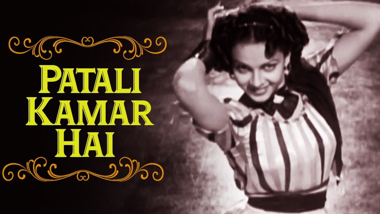 Patli Kamar Hai  Premnath  Cuckoo  Barsaat 1949 Movie  Lata Mangeshkar  Mukesh Duets