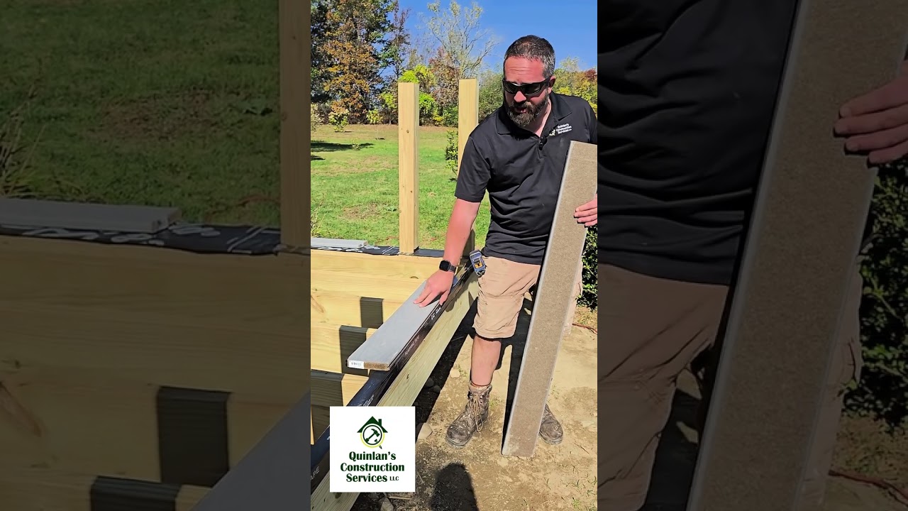 Quinlan's Construction Services Building a Trex Deck - Some Details / Tips