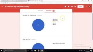 How to Create QR code for class sign out sheet