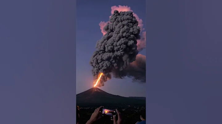 Kanlaon Volcano Erupts in the Philippines 🌋 Ash Plume Reaches 4.5km!