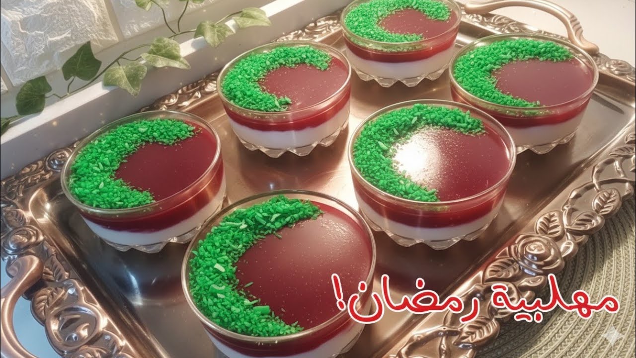 انسي اي وصفة مهلبية من بعد الفديو دا | وصفة سهلة و سريعة في اقل من 5 دقائق