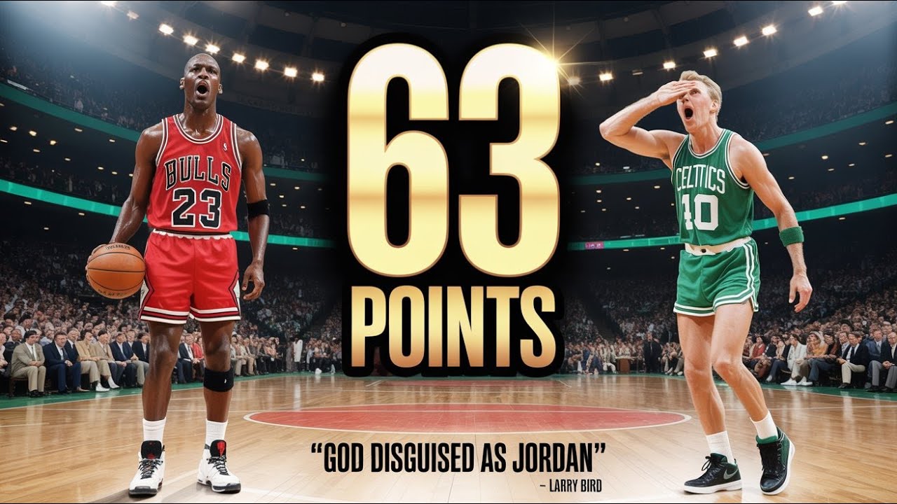 63 Points: The Day Larry Bird Called Michael Jordan 